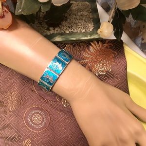 Vintage Siam Silver Guilloche Enamel Circa 1950s!